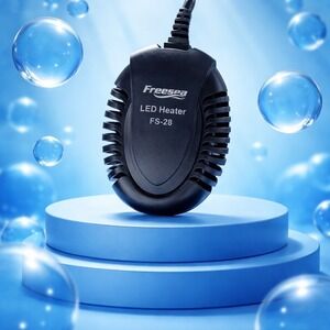 Freesea FS-28 50W Aquarium Heater Submersible LED Display Fish Tank Heater Black
